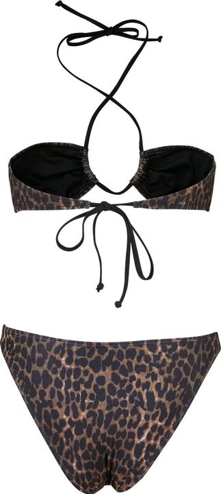 Actual product image Urban Classics Womens/Ladies Hot Leopard Print Bikini Set (L)