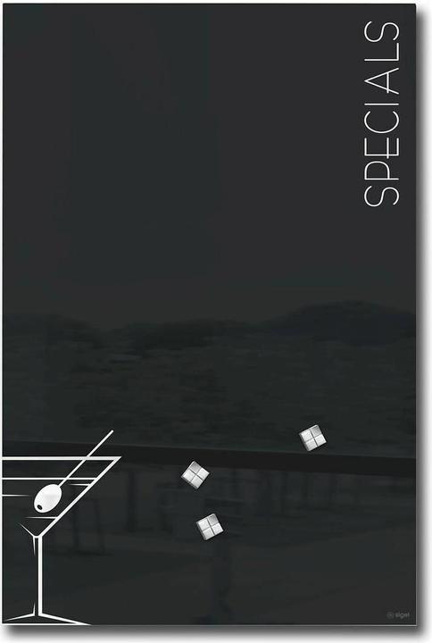 Sigel Glas-Magnetboard Artverum mit Design (Magnettafel, 40 x 60 cm)