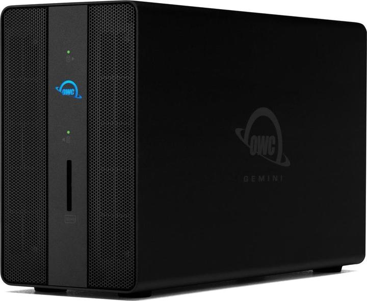 OWC 12TB Gemini - Thunderbolt (USB-C) Dock and Dual-Drive HDD RAID External Storage Solution (12 TB)