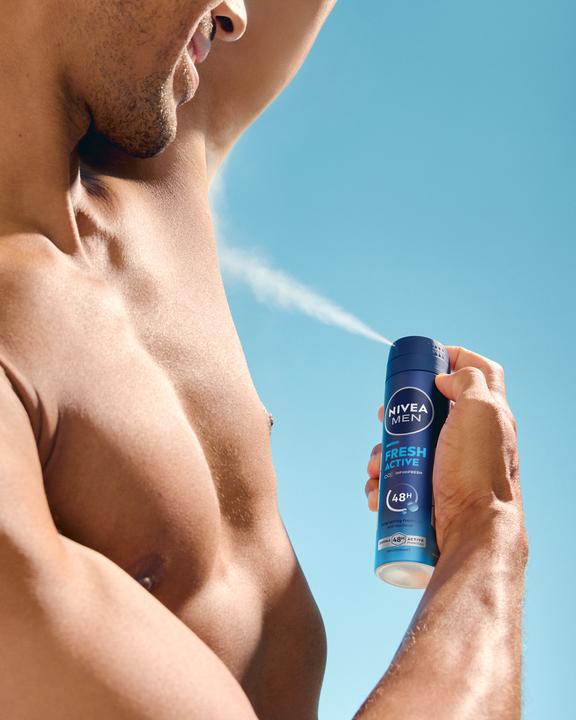 Actual product image NIVEA MEN Fresh Active Spray DUO (Spray, 300 ml)