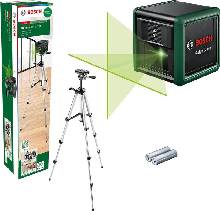 Actual product image Bosch Home & Garden Livella laser multifunzione Quigo Green Set