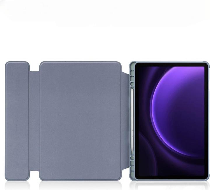 Image du produit Cover-Discount Galaxy Tab S9 FE - Étui pour tablette à 360 degrés violet (Galaxy Tab S9 FE)