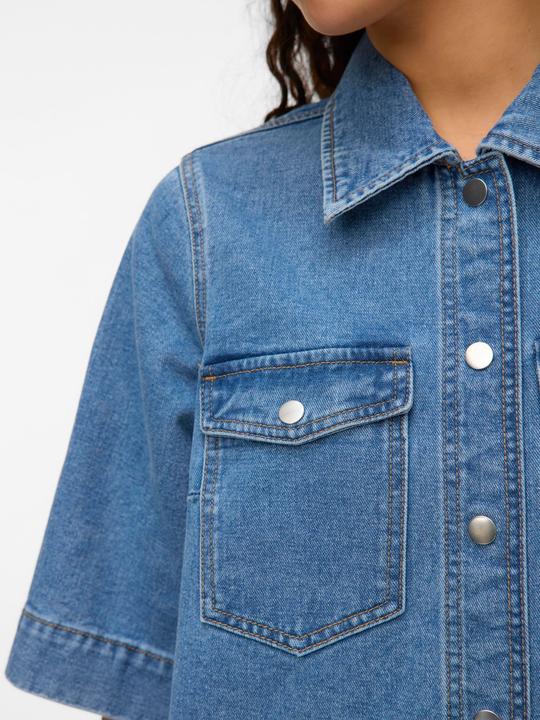 Actual product image Vero Moda VMFENJA Kurzes Kleid Jeanskleid (XL)