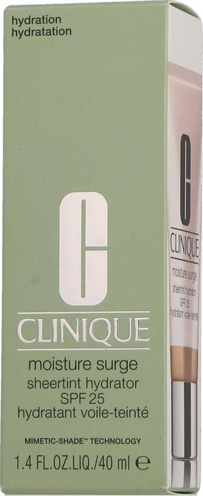 Actual product image Clinique Moisture Surge - Sheertint Hydrator Universal Very Light SPF25 (Very Light)