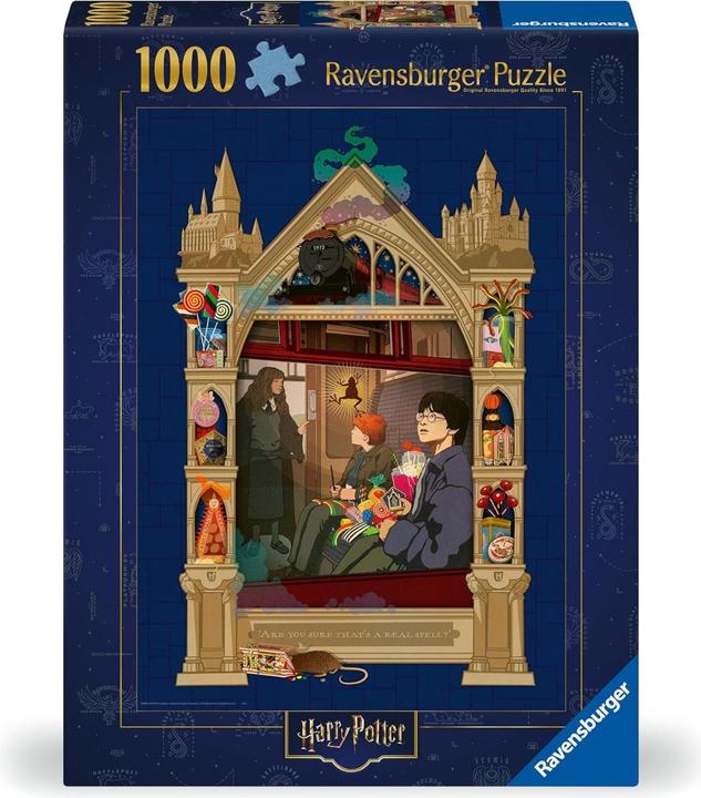 Produktbild Ravensburger Puzzle 12000500 – Harry Potter auf dem Weg nach Hogwarts – 1000 Teile Puzzle für (1000 Teile)