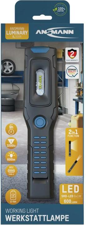 Actual product image Ansmann Il300r (555 lm)