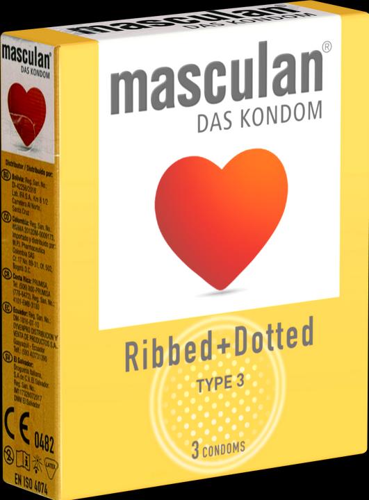 Actual product image Masculan Type 3 (3 pcs.)