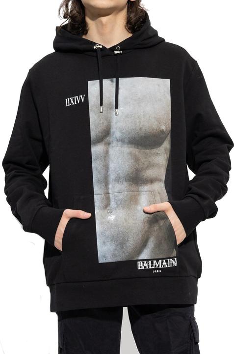 Produktbild Balmain Cotton Hoodie Sweatshirt (S)