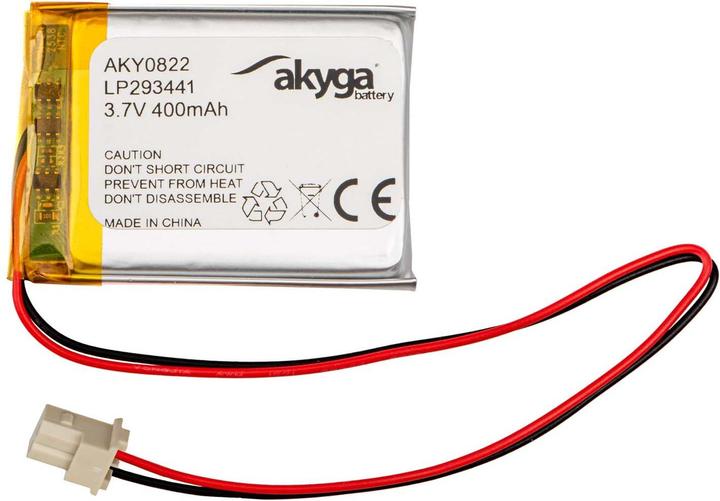 Akyga LP293441 Akkupack x Spezial-Akku LiPo 3.7 V 400 mAh (3.70 V, 400 mAh)