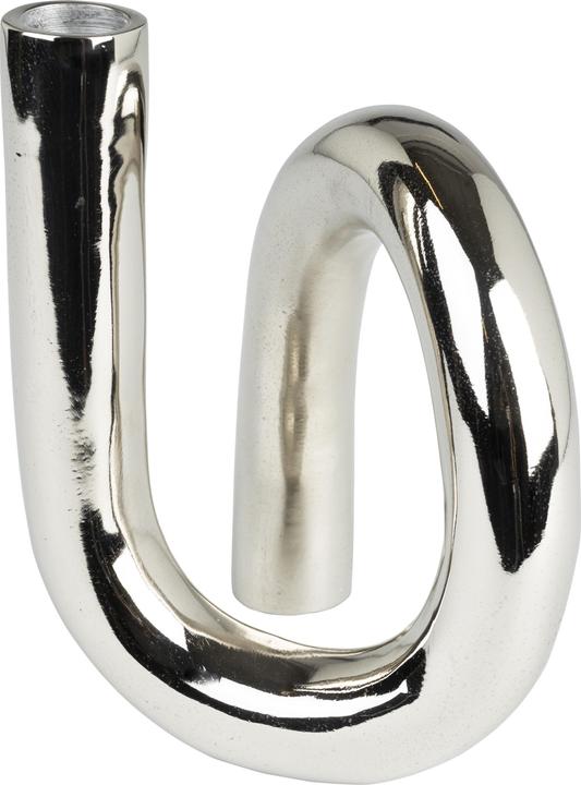 Productafbeelding Zuiver Kandelaar Tubo S Glanzend Zilver (16 x 10 x 18 cm)