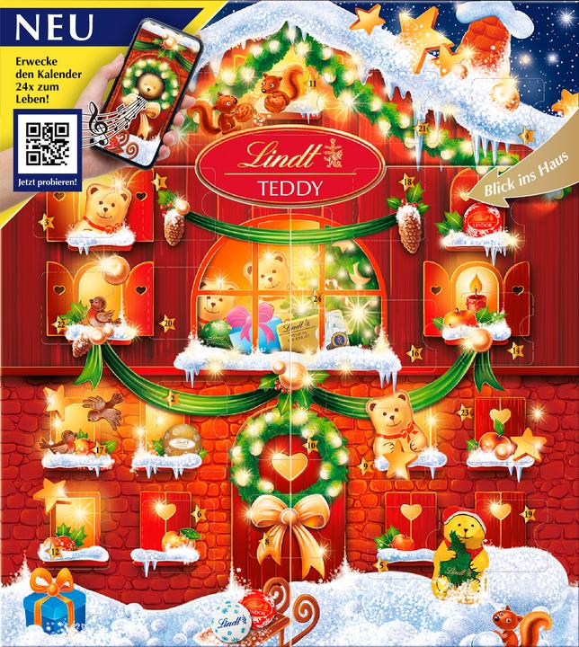Lindt Calendario dell'Avvento con gli orsetti (128 g)