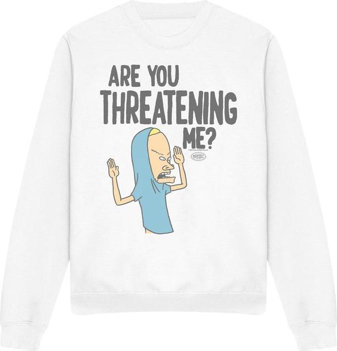 Immagine prodotto Universal Textiles Are You Threatening Me? Felpa Adulto Unisex (L)