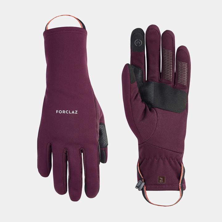 Produktbild Simond Handschuhe Erwachsene Stretch touchscreenfähig Bergwandern - MT500 bordeaux (XXL)