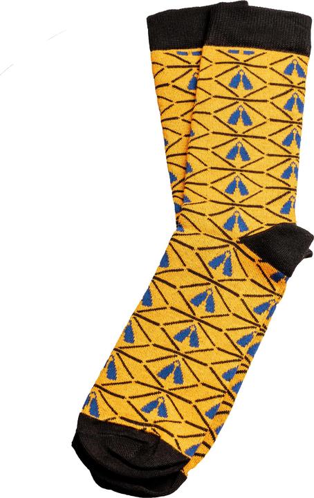 Akuko Ogene Diamond Bamboo Dress Socks