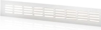 Vink Duka Ventilationsrist Typ 460 - 400X60MM Hvid Ventilationsrist til indvendig anvendelse
