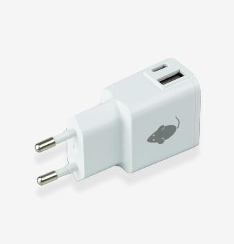 Actual product image Greenmouse Dual Wall Charger USB And USB-C