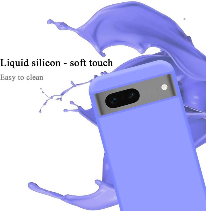 Actual product image Cadorabo Bumper Case for Google PIXEL 7 TPU Liquid Silicone Cover for Google PIXEL 7 (Google Pixel 7)