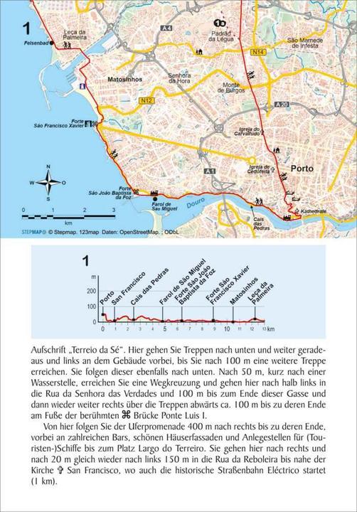 Produktbild Portugal Spanien: Jakobsweg Caminho Português 100000 (Deutsch, Raimund Joos, 2025)