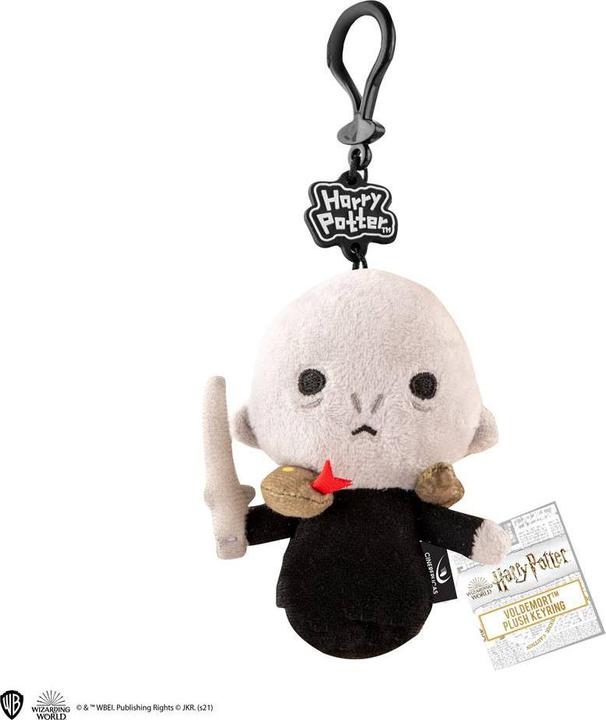 Cinereplicas Harry Potter porte-clés peluche Voldemort 8 cm