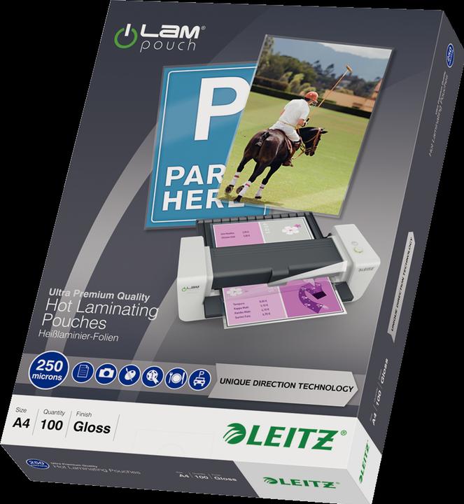 Immagine prodotto Leitz Film di laminazione (A4, 100 Pezzo/i, 250 µm)