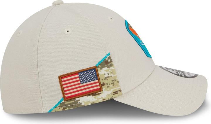Produktbild New Era 39Thirty Cap Salute to Service Miami Dolphins - S/M (S, M)