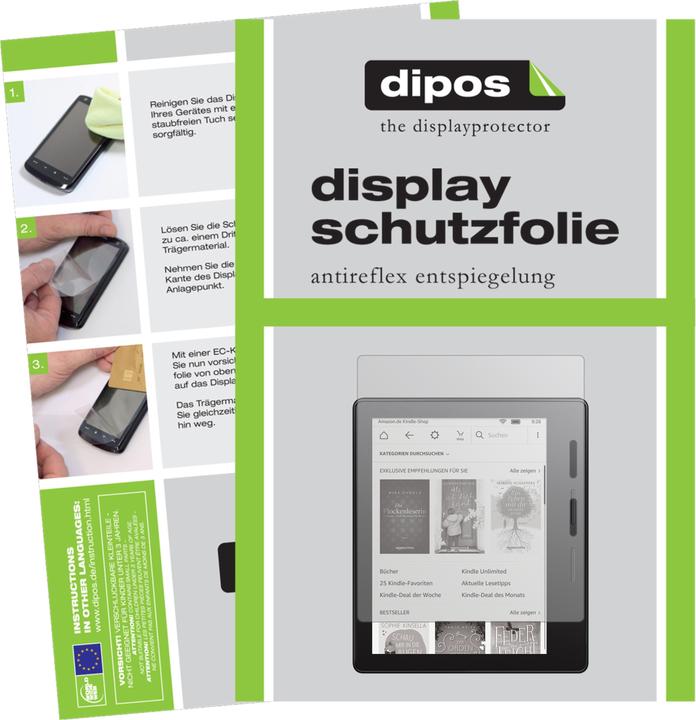 Produktbild Dipos Displayschutzfolie Antireflex (2 Stück, Kindle Oasis 2017)