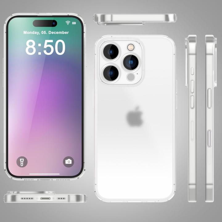 Immagine prodotto Nalia Custodia rigida estremamente sottile da 0,3 mm opaca (Apple iPhone 16 Pro Max)