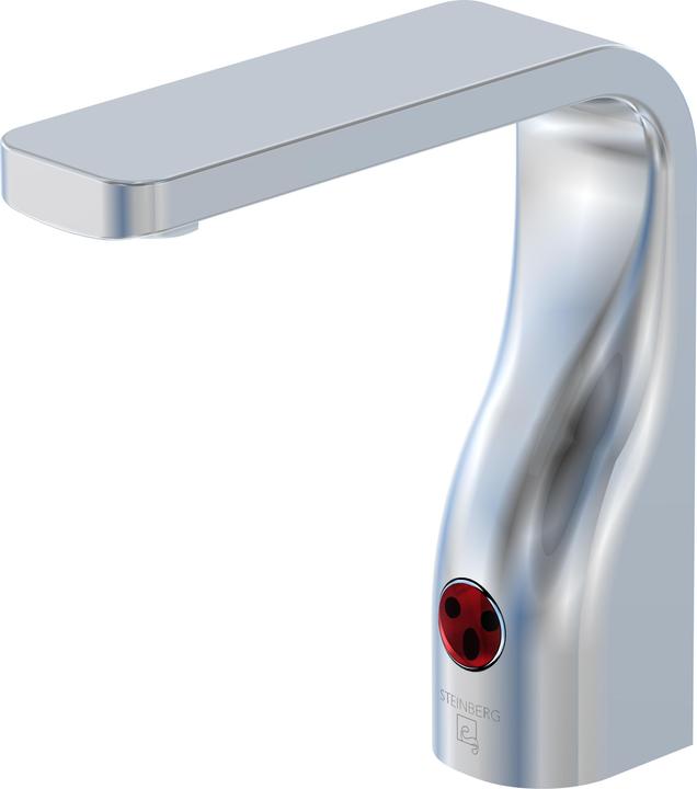 Produktbild Steinberg Serie 230 Waschtischarmatur, mit Infrarot-Sensor, Kaltwasser, Ausladung 140mm, 2302090