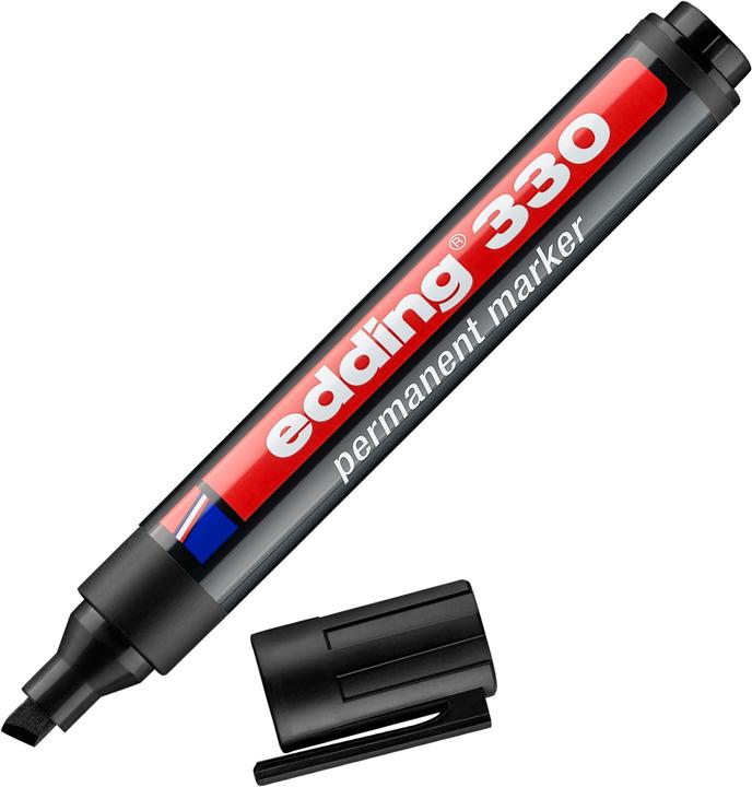 Immagine prodotto Edding Marcatore permanente 330 (Nero, 1 mm, 1 x)