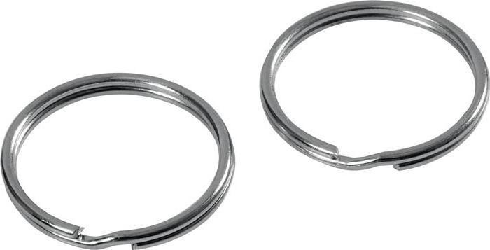Immagine prodotto HP Autozubehör Anelli portachiavi Ø interno 17,6 mm Ø esterno 20 mm acciaio nichelato