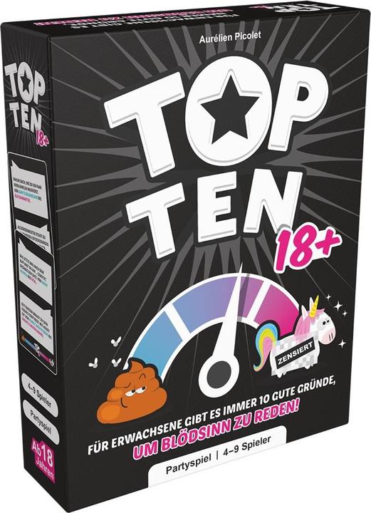 Produktbild Asmodée Top Ten (Deutsch)