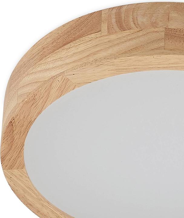 Actual product image Lindby Lanira LED Oak Ceiling Lamp, 30cm (1150 lm)