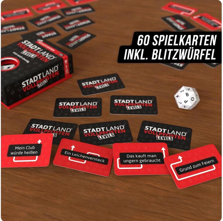 Produktbild Denkriesen STADT LAND VOLLPFOSTEN – LEVELS Rotlicht (Deutsch)