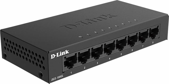 Image du produit D-Link DGS-108GL (8 Ports)