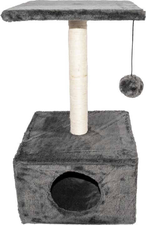 Casativo Katzenkratzstamm aus Sisal und Kunststoff (53 cm, Grau)