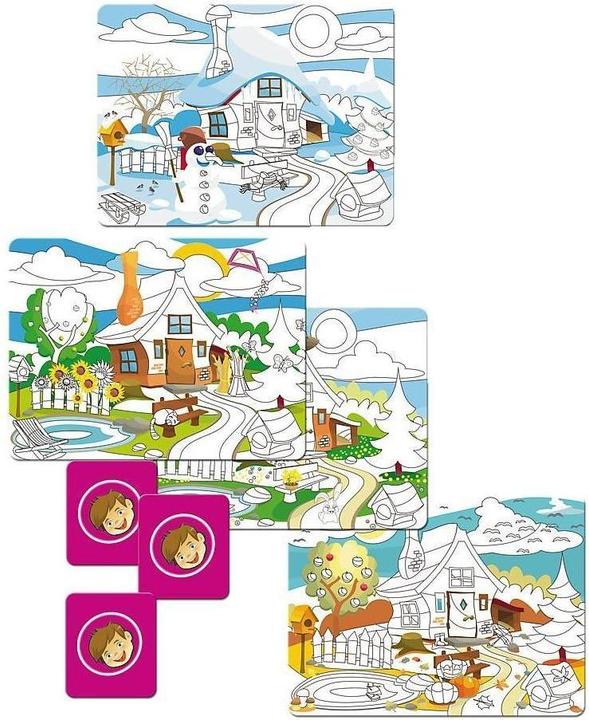 Produktbild Trefl Der kleine Entdecker - Die Jahreszeiten (Deutsch, Englisch, Französisch)