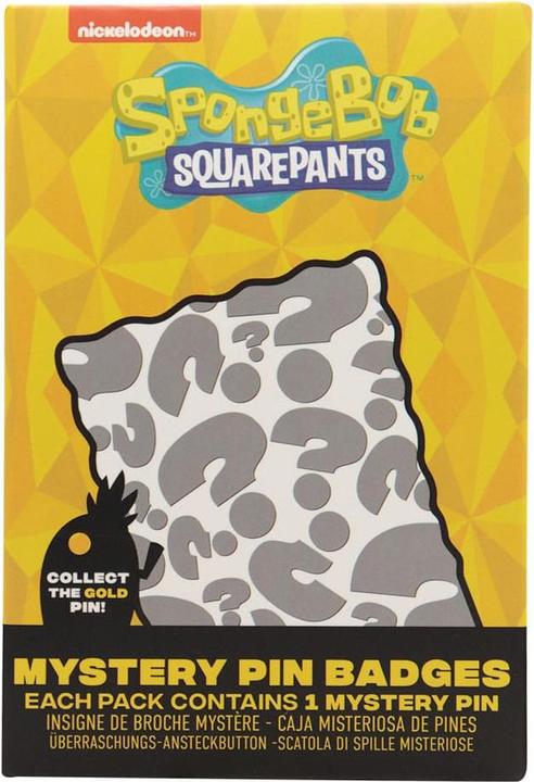 Produktbild Fanattik SpongeBob Schwammkopf Ansteck-Pins Display Mystery Pin Badge (12)