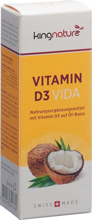 Kingnature Vitamin D3 Vida (1 Stück, Flüssigkeit, 103 g)