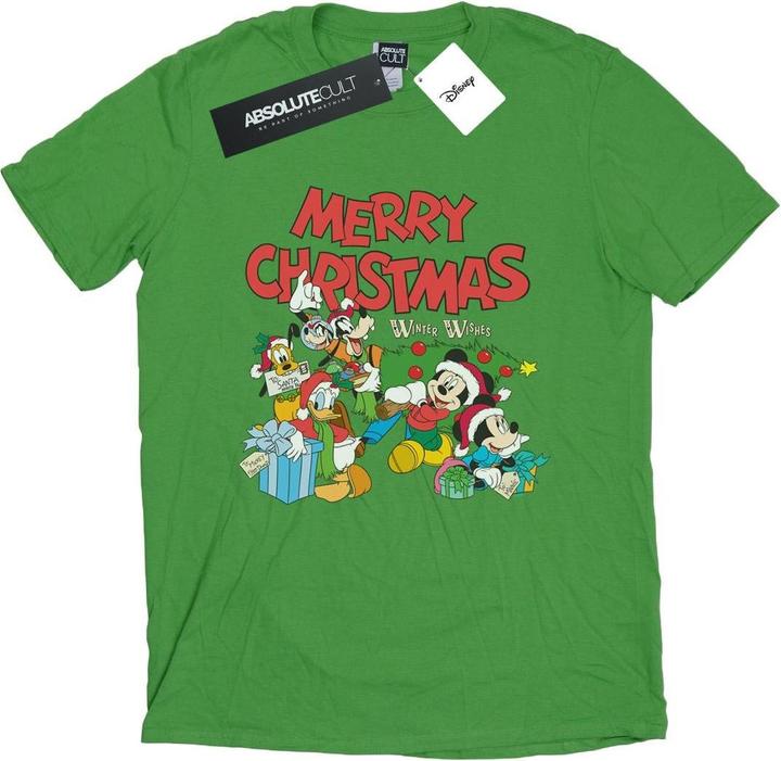 Disney Mickey And Friends Winter Wishes TShirt (XXL)