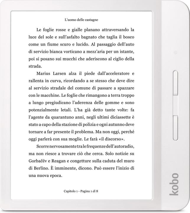 Image du produit Kobo Libra H2O (7", 8 Go, Blanc)