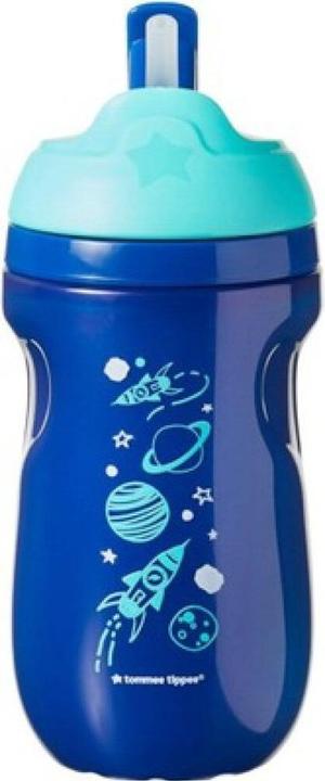 Tommee Tippee TOMMEE TIPPEE Straw Cup Kubek niekapek ze słomką 260ml 12m+ Boy (0.26 l)