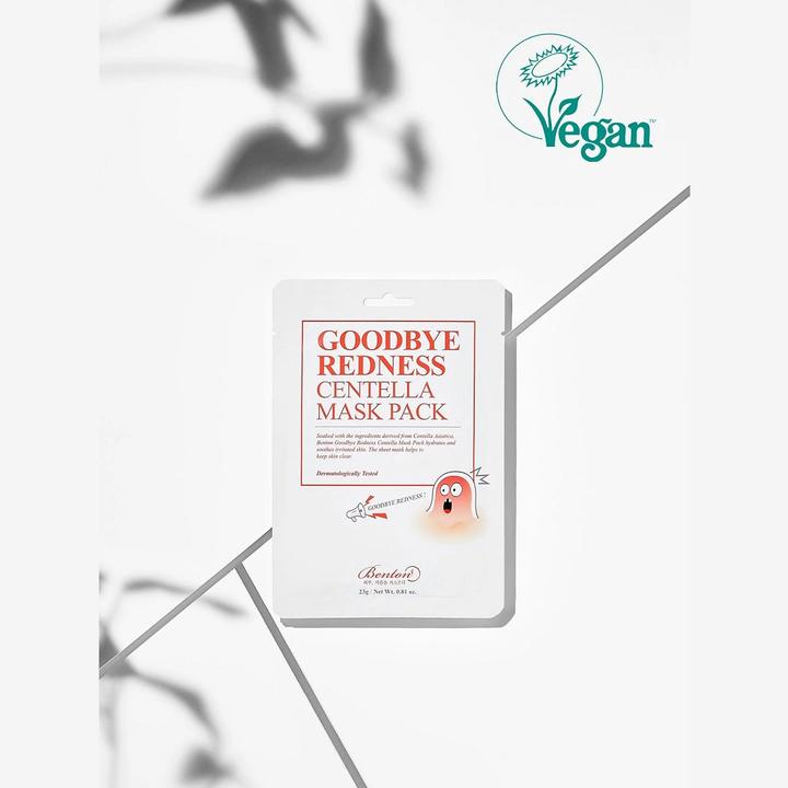 Actual product image Benton Goodbye Redness Centella Mask