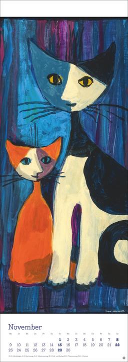 Image du produit Rosina Wachtmeister Vertical Kalender 2026 (24,5 x 69 cm, Allemand)