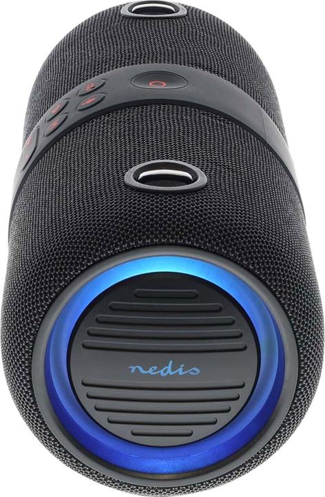 Produktbild Nedis Bluetooth-Lautsprecher - max. Batteriespielzeit: 6.5 Std - Handgerät - 40 W - Stereo - Eingeba (6.50 h, Netzbetrieb)