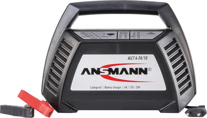 Ansmann AutomatikLadegerät ALCT 624/10 (12V, 6V, 24V, 10 A)