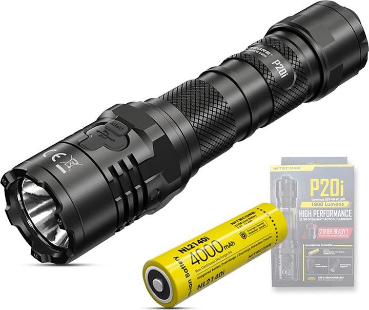 Actual product image Nitecore P20i (14.26 cm, 1800 lm)