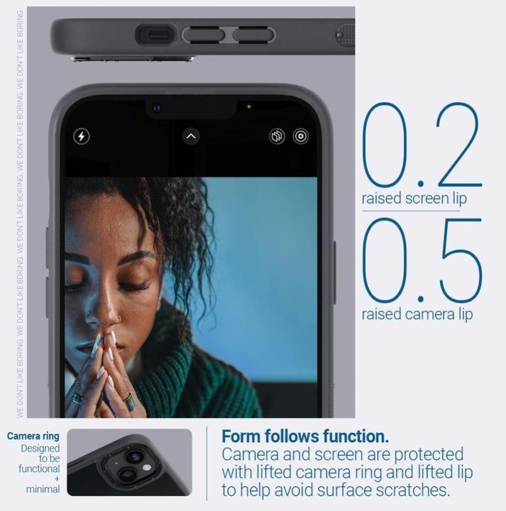 Produktbild Spigen Skyfall iPhone 14 Plus case - Black (Apple iPhone 14 Plus)