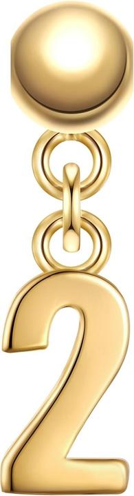 Glanzstücke München Damen Charm Ziffer 2 - 36846 (Sterling Silber)