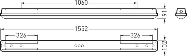 Produktbild Trilux LED-Feuchtraumleuchte (8200 lm)