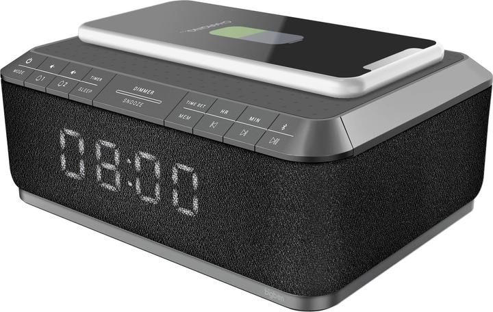 Productafbeelding Bigben Radio wekker RR140 Inductie grijs